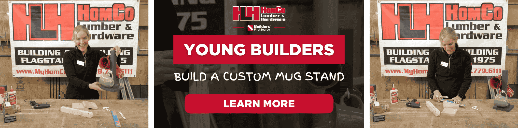 Young Builders Build a Mug Stand September 20